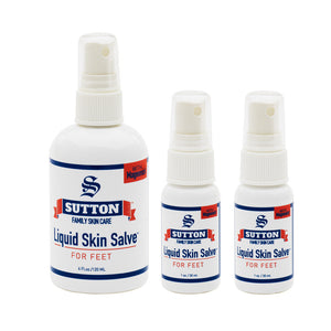 Liquid Skin Salve For Feet - FREE Shipping