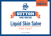 Load image into Gallery viewer, Liquid Skin Salve for Feet | Sutton Family Skin Care
