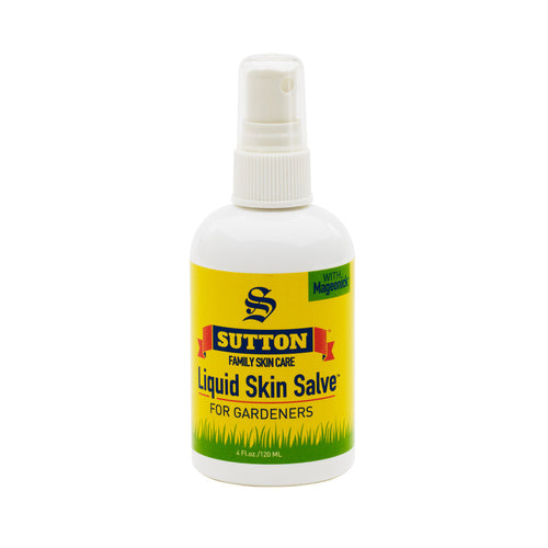 Liquid Skin Salve for Gardeners | Sutton Family Skin Care