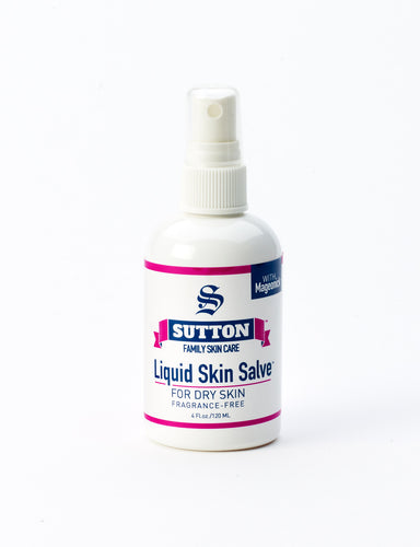 Sutton Family Skin Care Liquid Skin Salve for Dry Skin fragrance free