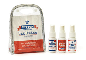 Liquid Skin Salve Vacation Skin Care Set | Sutton Family Skin Care