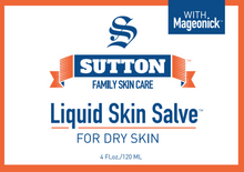 Load image into Gallery viewer, Liquid Skin Salve for Dry Skin | Sutton Family Skin Care