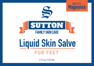 Liquid Skin Salve for Feet | Sutton Family Skin Care